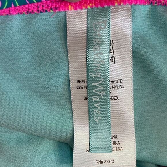 Breaking Waves Tropical 2 Piece Tankini Swimsuit - Picture 8 of 10